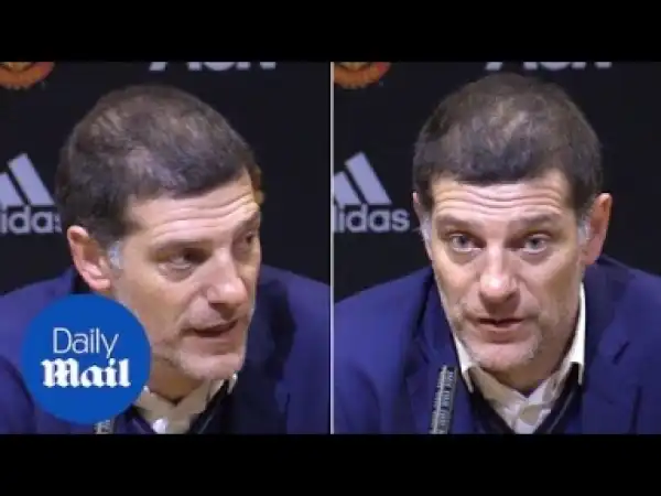 Video: Slaven Bilic Expresses Disappointment Over Defeat